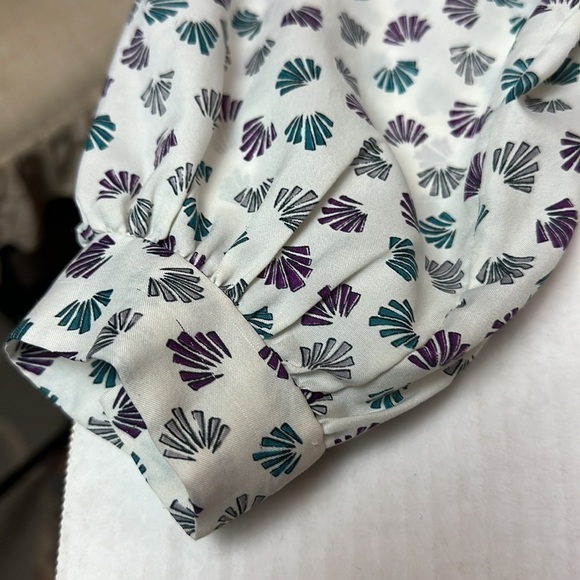 Cape cod match mates vintage blouse with a pussybow tie and button down - Picture 6 of 14